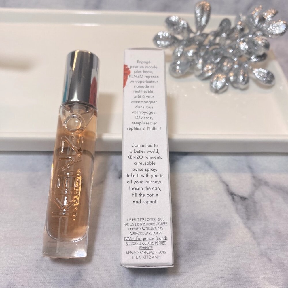 Kenzo FlowerByKenzo L’Absolue EDP Spicy Floral Saffron-Travel 10ml,0.3oz-BOX-NEW - Picture 7 of 10